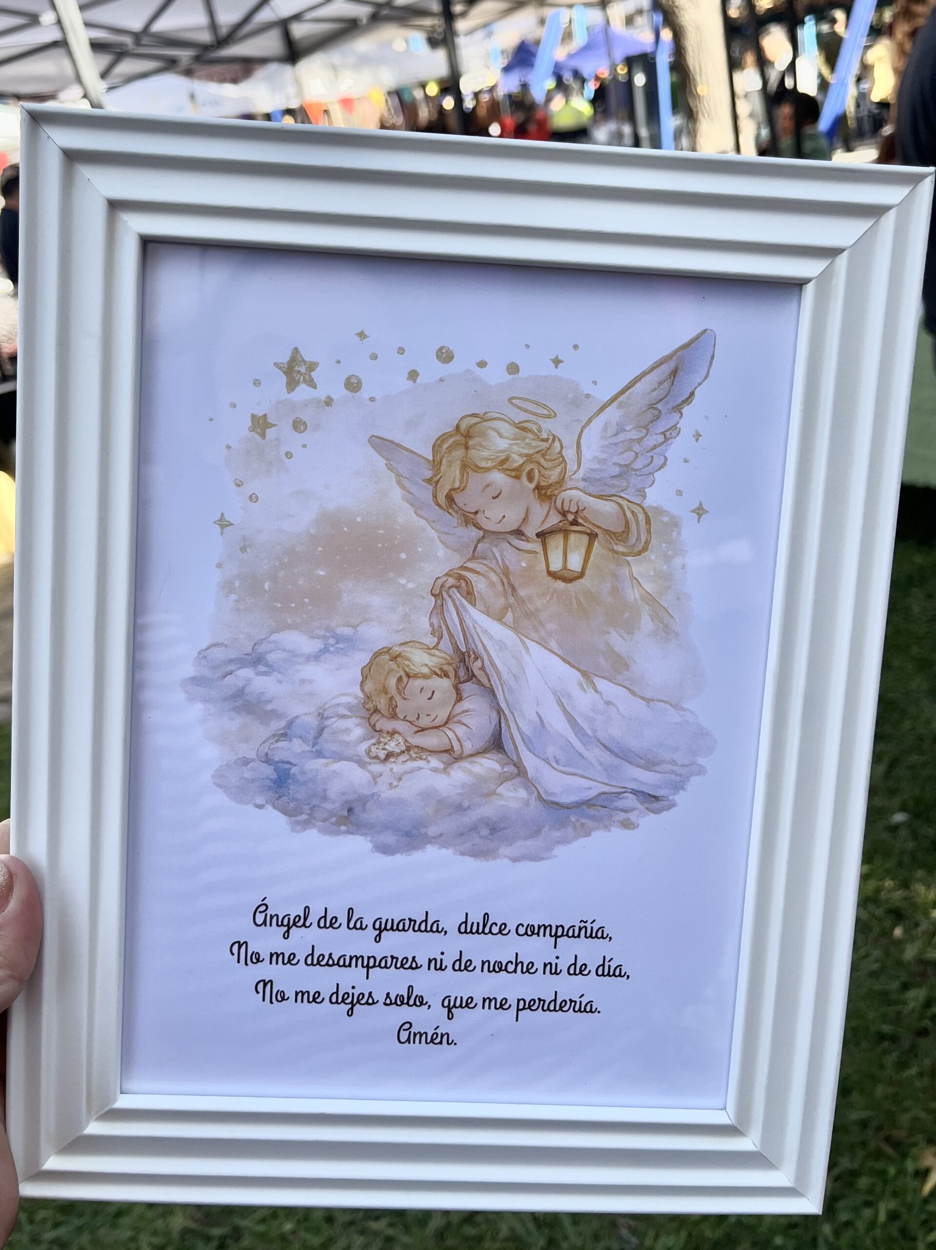 Cuadro Angel de la Guarda